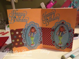 Some cards I made for upcoming birthdays.