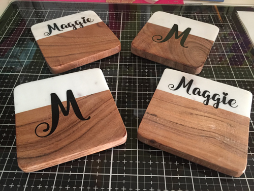 The final set of coasters